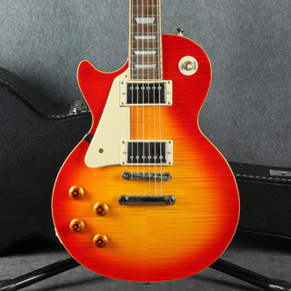 Epiphone Les Paul Standard Pro - Left Handed - Cherry Sunburst - Case - 2nd Hand