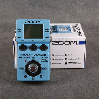 Zoom MultiStomp MS-70CDR Multi FX Pedal - Boxed - 2nd Hand