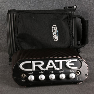 Crate CPB150 Powerblock Amp Head - Soft Case - 2nd Hand