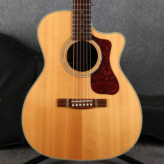 Guild Westerly Collection OM-150CE Electro Acoustic - Natural - Case - 2nd Hand
