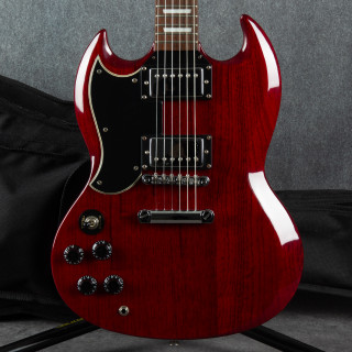 Vintage VS6 - Cherry Red - Left Handed - Gig Bag - 2nd Hand