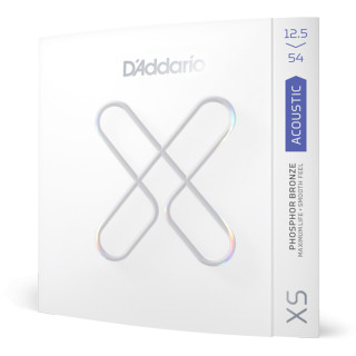 Daddario XS Phosphor Bronze XSAPB12554 Light Plus Set, 12.5-54 Daddario XS Phosphor Bronze XSAPB12554 Light Plus Set, 12.5-54