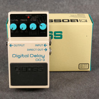 Boss DD-3 Digital Delay - Boxed - 2nd Hand (139574)