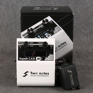 Two Notes Torpedo C.A.B. M+ - Box & PSU - 2nd Hand