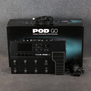 Line 6 Pod Go Guitar Effects Processor - Box & PSU - 2nd Hand