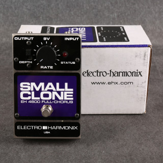 Electro Harmonix Small Clone - Boxed - 2nd Hand Electro Harmonix Small Clone - Boxed - 2nd Hand