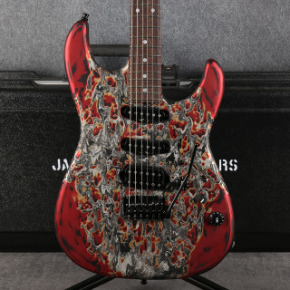 James Tyler Studio Elite HD Japan - HSS - Burning Water - Hard Case - 2nd Hand