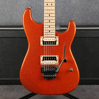 Charvel Super Stock San Dimas Style 1 FR - Sunset Orange Flake - Case - 2nd Hand