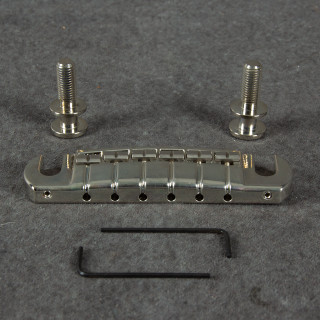 PRS Adjustable Stoptail Bridge & Studs - Nickel - 2nd Hand PRS Adjustable Stoptail Bridge & Studs - Nickel - 2nd Hand