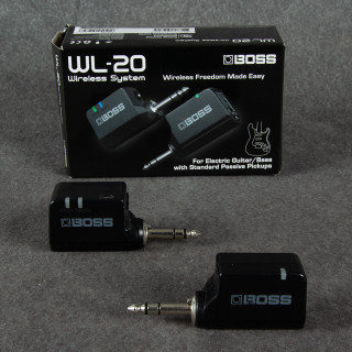 Boss WL-20 Wireless System - Boxed - 2nd Hand Boss WL-20 Wireless System - Boxed - 2nd Hand