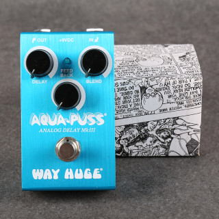 Way Huge Aqua-Puss MKIII Analog Delay - Boxed - 2nd Hand