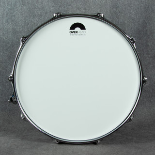 British Drum Co Bluebird Snare Drum - 14x6 - Chrome Over Brass Shell - 2nd Hand