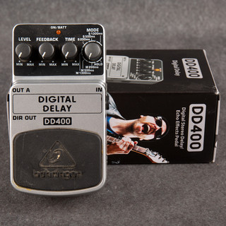 Behringer DD400 Digital Delay Pedal - Boxed - 2nd Hand (140132)