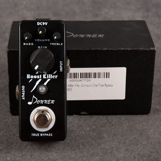 Donner Boost Killer Pedal - Boxed - 2nd Hand Donner Boost Killer Pedal - Boxed - 2nd Hand