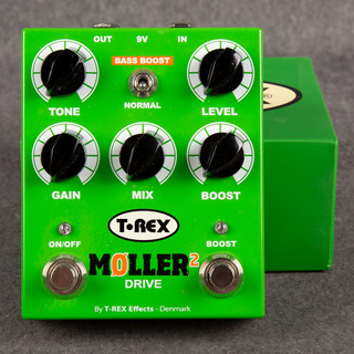 T-Rex Moller 2 Overdrive & Clean Boost Pedal - Boxed - 2nd Hand T-Rex Moller 2 Overdrive & Clean Boost Pedal - Boxed - 2nd Hand