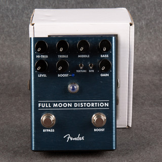 Fender Full Moon Distortion Pedal - Boxed - 2nd Hand Fender Full Moon Distortion Pedal - Boxed - 2nd Hand