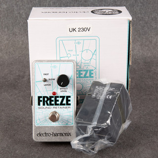 Electro Harmonix Freeze Sound Retainer Sustain Pedal - Box & PSU - 2nd Hand