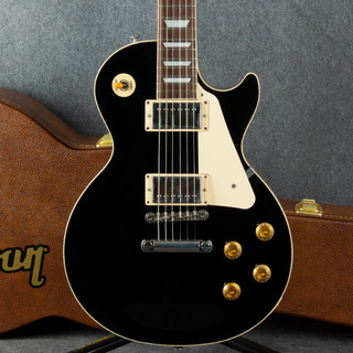 Gibson Les Paul Standard 50s Plain Top - Ebony - Hard Case - 2nd Hand