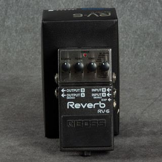 Boss RV-6 Reverb Pedal - Boxed - 2nd Hand (140215)