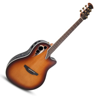 Ovation Celebrity Elite Deluxe CDX40 Deep Contour - Vintage Sunburst Satin