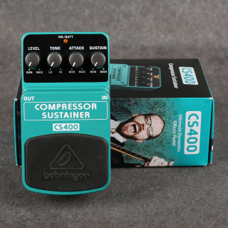 Behringer CS400 Compressor - Boxed - 2nd Hand