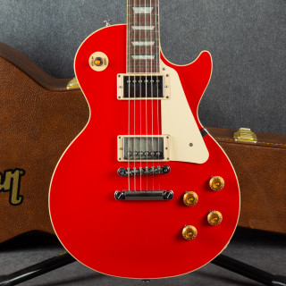 Gibson Les Paul Standard 50s Plain Top - Cardinal Red - Hard Case - 2nd Hand (140510)