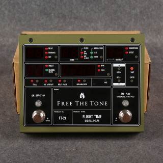 Free The Tone Flight Time FT-2Y Digital Delay - Boxed - 2nd Hand