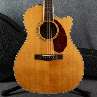 Fender Paramount PM-4CE Auditorium Limited - Natural - Hard Case - 2nd Hand