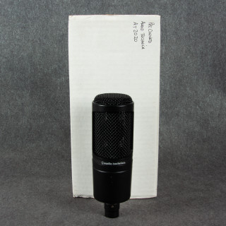 Audio Technica AT2020 Condenser Microphone - Boxed - 2nd Hand Audio Technica AT2020 Condenser Microphone - Boxed - 2nd Hand