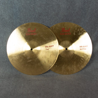 Pearl CX-200 14 Inch Hi-Hat Cymbals - 2nd Hand