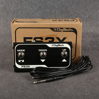 DigiTech FS3X Footswitch - Boxed - 2nd Hand (141033)