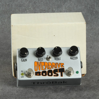 ThroBak Overdrive Boost - Boxed - 2nd Hand