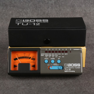 Boss TU-12 - Boxed - 2nd Hand Boss TU-12 - Boxed - 2nd Hand