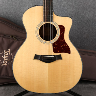 Taylor 214ce Plus Grand Auditorium Electro Acoustic - Natural - Case - 2nd Hand (141045)