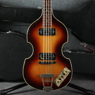 Hofner Original 1969 500/1 Beatle Bass - Sunburst - Hard Case - 2nd Hand (141253)