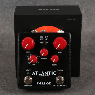 NUX NDR-5 Atlantic Delay and Reverb - Boxed - 2nd Hand