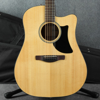 Ibanez AAD50CE-LG Acoustic Guitar - Natural - Soft Case - 2nd Hand
