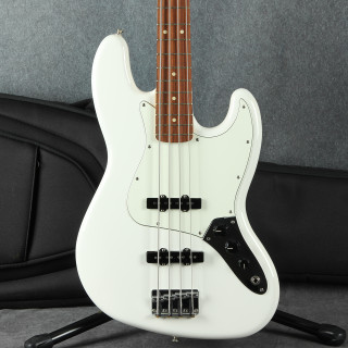 Fender Player Jazz Bass - Olympic White - Gig Bag - 2nd Hand