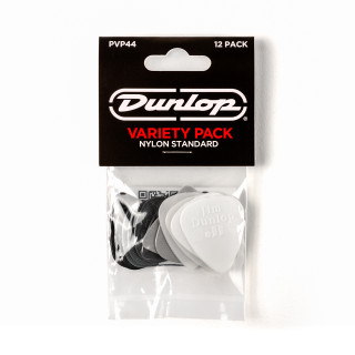 Jim Dunlop Nylon Standard Pick Variety Pack, 12 Pack Jim Dunlop Nylon Standard Pick Variety Pack, 12 Pack