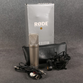 Rode NT1-A Large Diaphragm Condenser Microphone - Boxed - 2nd Hand