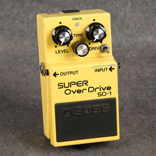 Boss SD-1 Super Overdrive Pedal - 2nd Hand (141694)