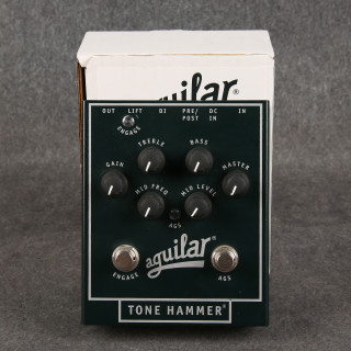 Aguilar Tone Hammer Preamp/DI Box - Boxed - 2nd Hand Aguilar Tone Hammer Preamp/DI Box - Boxed - 2nd Hand