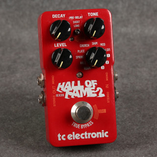 TC Electronic Hall of Fame 2 Reverb Pedal - 2nd Hand (142032)