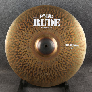 Paiste Rude 18 Crash/Ride Cymbal - 2nd Hand