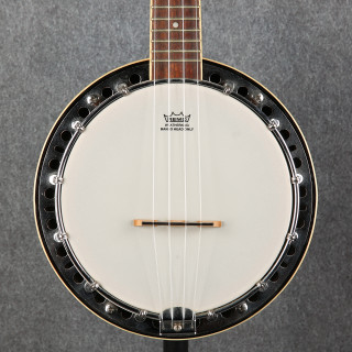 Barnes & Mullins UBJ1 Banjo Ukulele - Natural - 2nd Hand