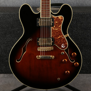 Epiphone by Gibson Sheraton II - Vintage Sunburst - Hard Case - 2nd Hand