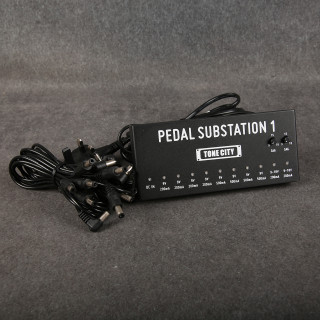 Tone City Substation 1 10-Way Pedal Power Supply - Cables - 2nd Hand Tone City Substation 1 10-Way Pedal Power Supply - Cables - 2nd Hand