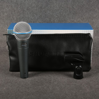 Shure Beta 58A Dynamic Vocal Microphone - Boxed - 2nd Hand (142088) Shure Beta 58A Dynamic Vocal Microphone - Boxed - 2nd Hand (142088)