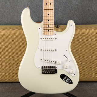 Fender Paul Waller Masterbuilt Clapton Strat - Olympic White - Case - 2nd Hand