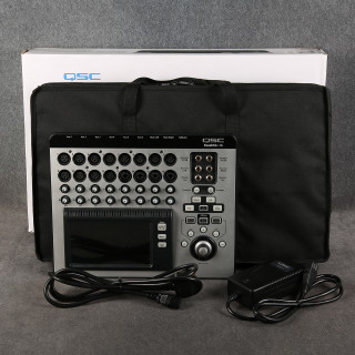 QSC TouchMix-16 Compact Digital Mixer - Case - Box & PSU - 2nd Hand QSC TouchMix-16 Compact Digital Mixer - Case - Box & PSU - 2nd Hand